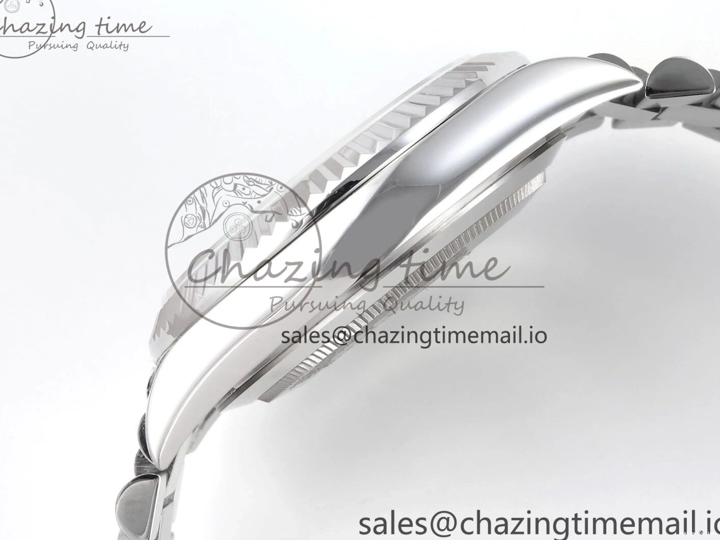 0507 Tailored Day Date 40 SS 228239 KF 1:1 Best Edition Green Roman Dial on President Bracelet VR3255 (Gain Weight) 826